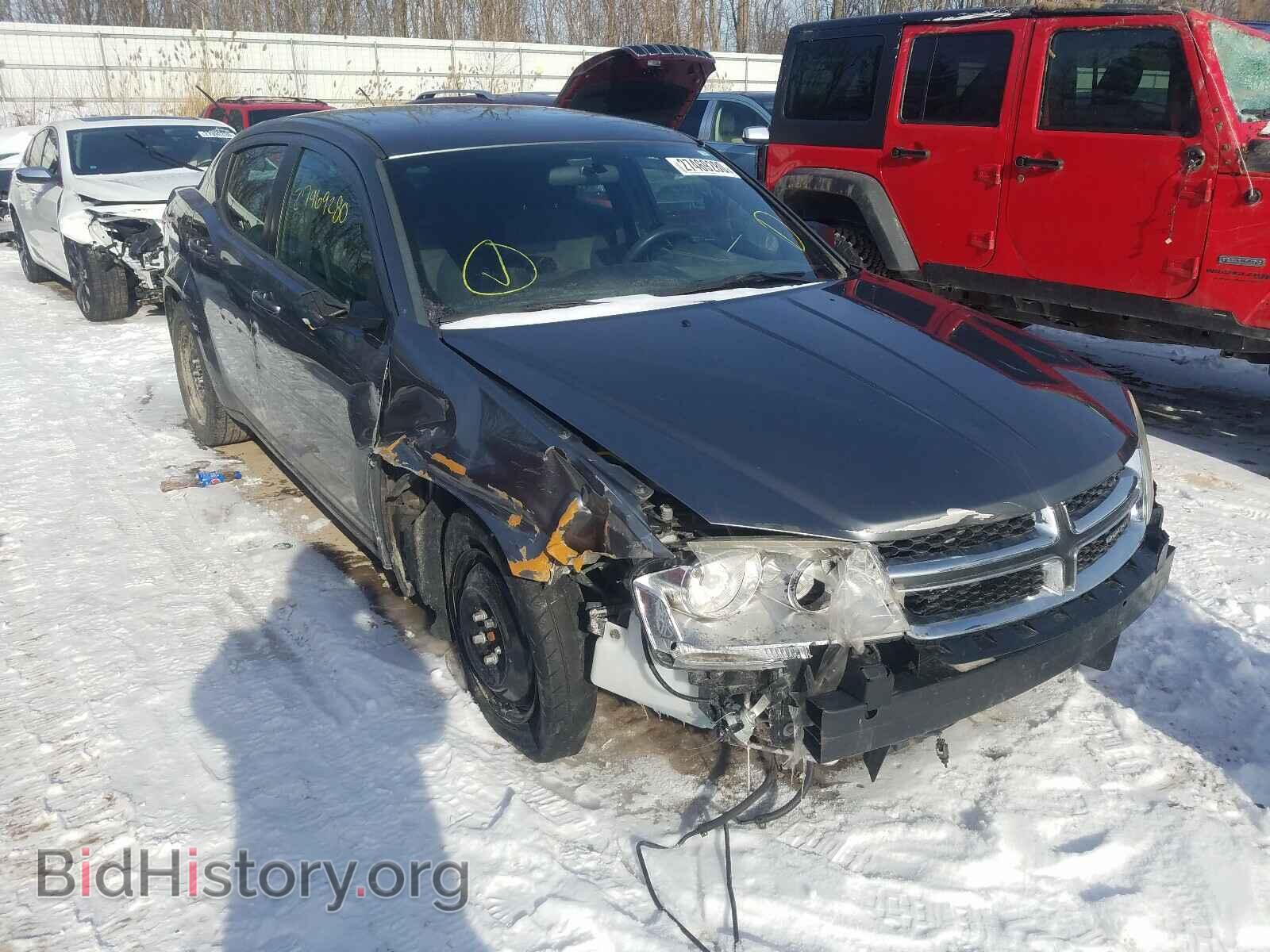 Photo 1C3CDZAB8DN632330 - DODGE AVENGER 2013