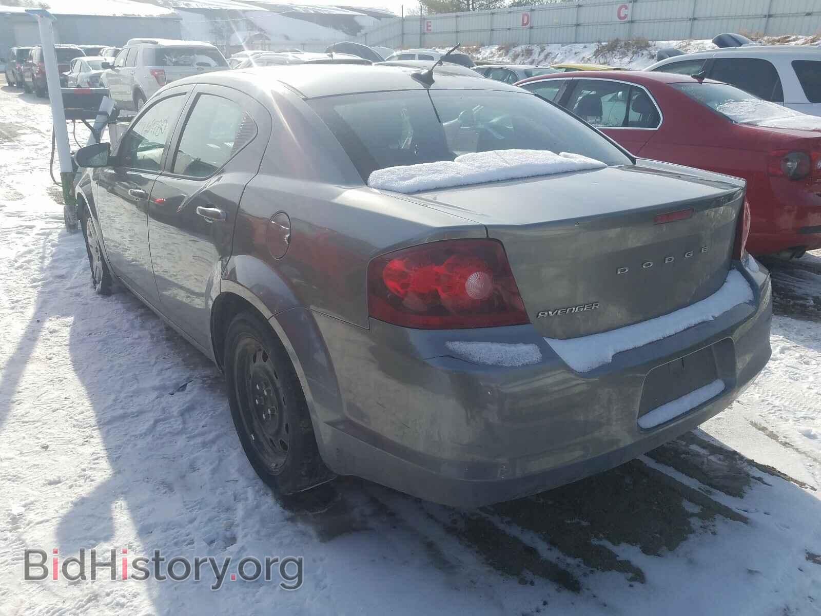 2013 DODGE AVENGER - VIN: 1C3CDZAB8DN632330 - Фото 3