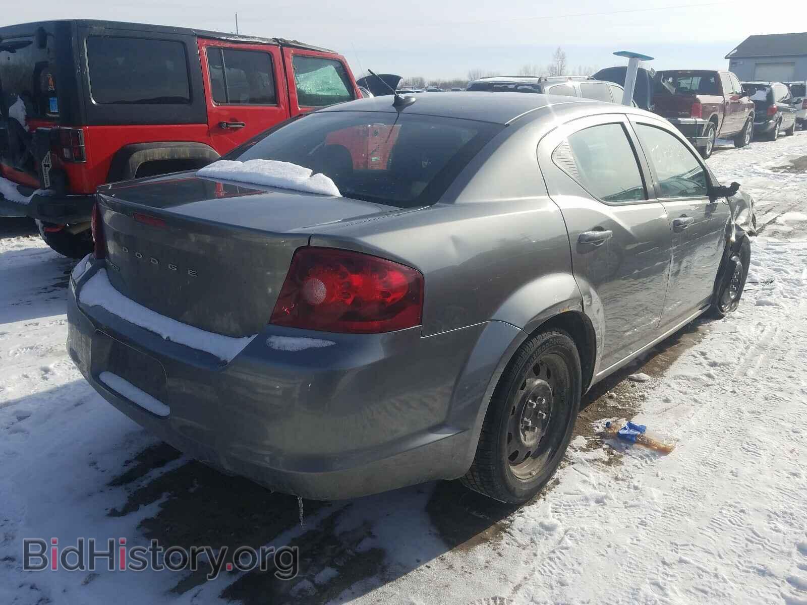 2013 DODGE AVENGER - VIN: 1C3CDZAB8DN632330 - Фото 4