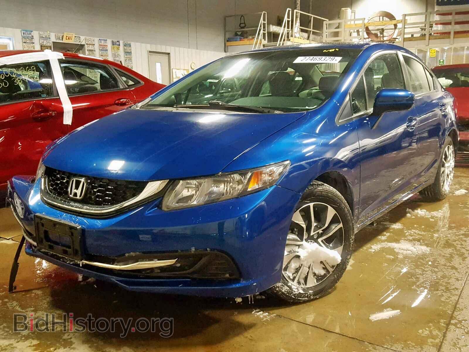 2014 HONDA CIVIC - VIN: 2HGFB2F89EH537046 - Фото 2