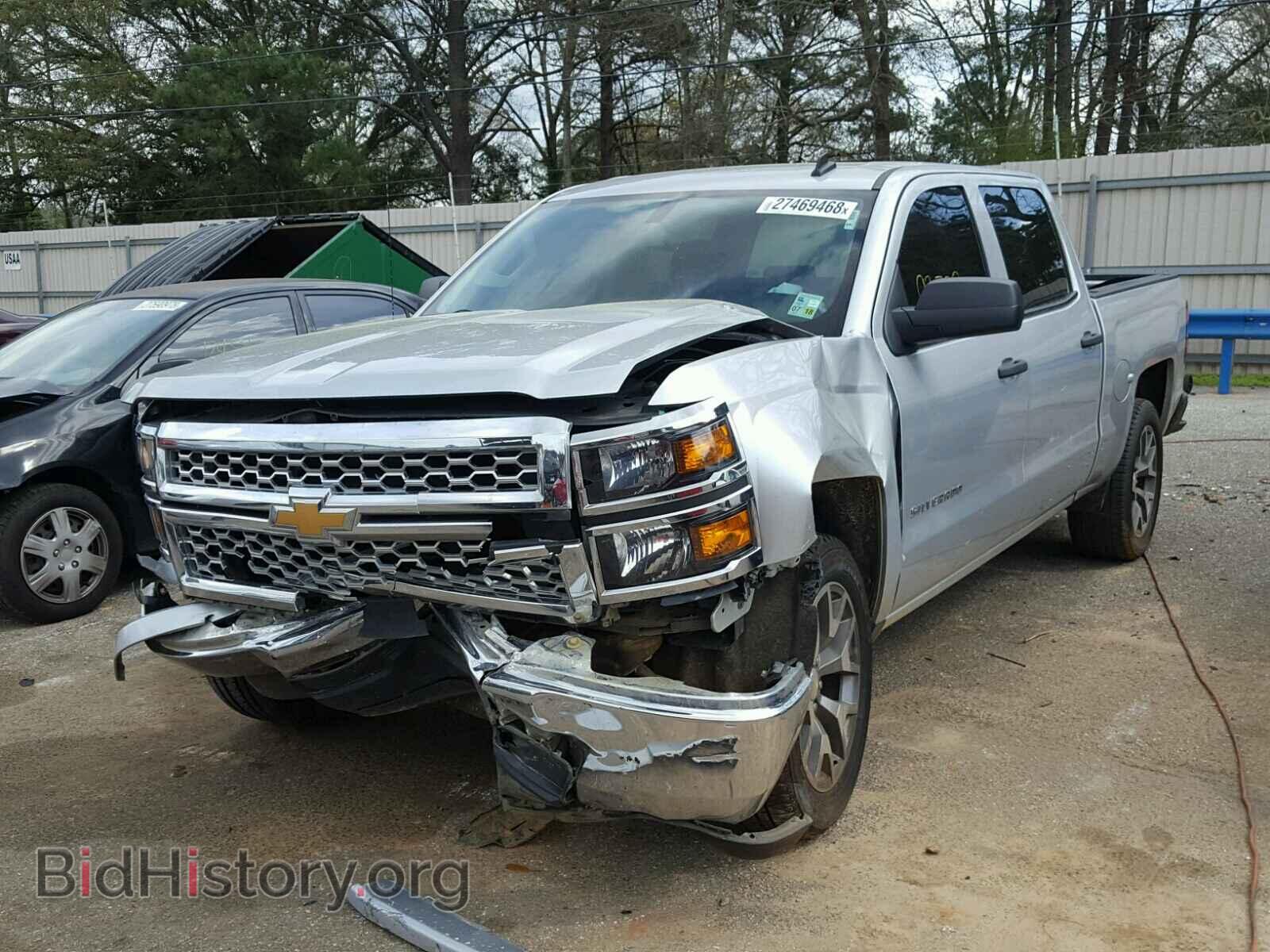 2014 CHEVROLET SILVERADO - VIN: 3GCPCREC4EG401583 - Фото 2