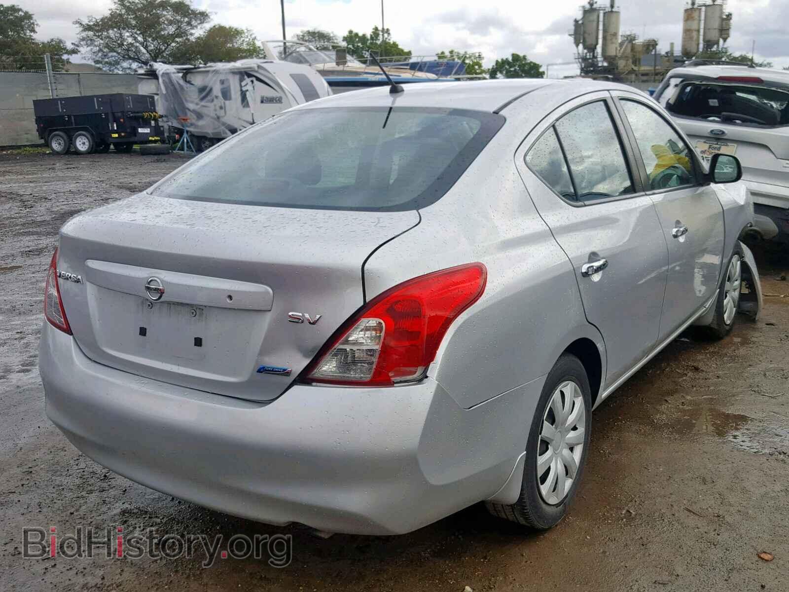 2012 NISSAN VERSA - VIN: 3N1CN7AP5CL888872 - Фото 4