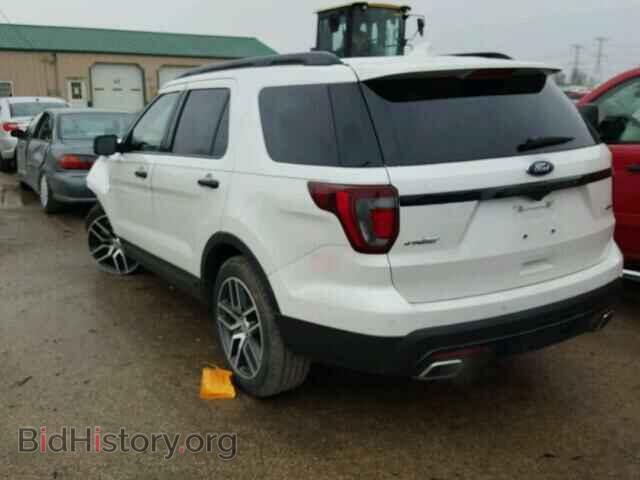 2016 FORD EXPLORER - VIN: 1FM5K8GT3GGA62049 - Фото 3