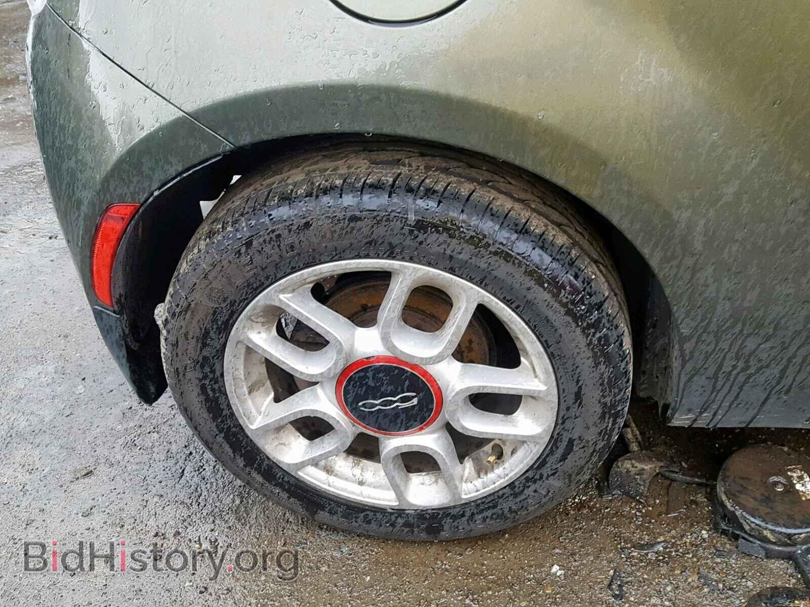 2012 FIAT 500 - VIN: 3C3CFFDR8CT128537 - Фото 9