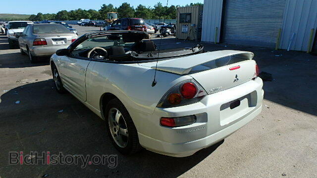2003 MITSUBISHI ECLIPSE - VIN: 4A3AE45G33E003935 - Фото 3