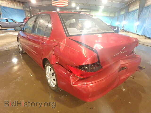 2003 MITSUBISHI LANCER - VIN: JA3AJ26E43U036365 - Фото 3