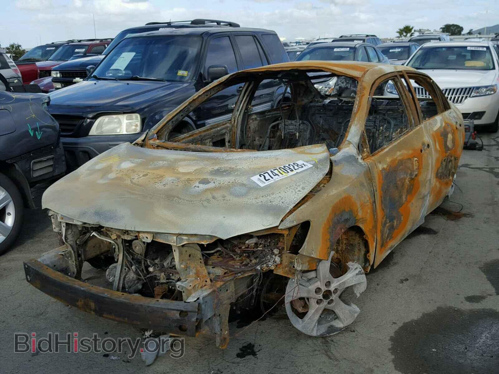 2011 TOYOTA COROLLA BA - VIN: 2T1BU4EE3BC612680 - Фото 2