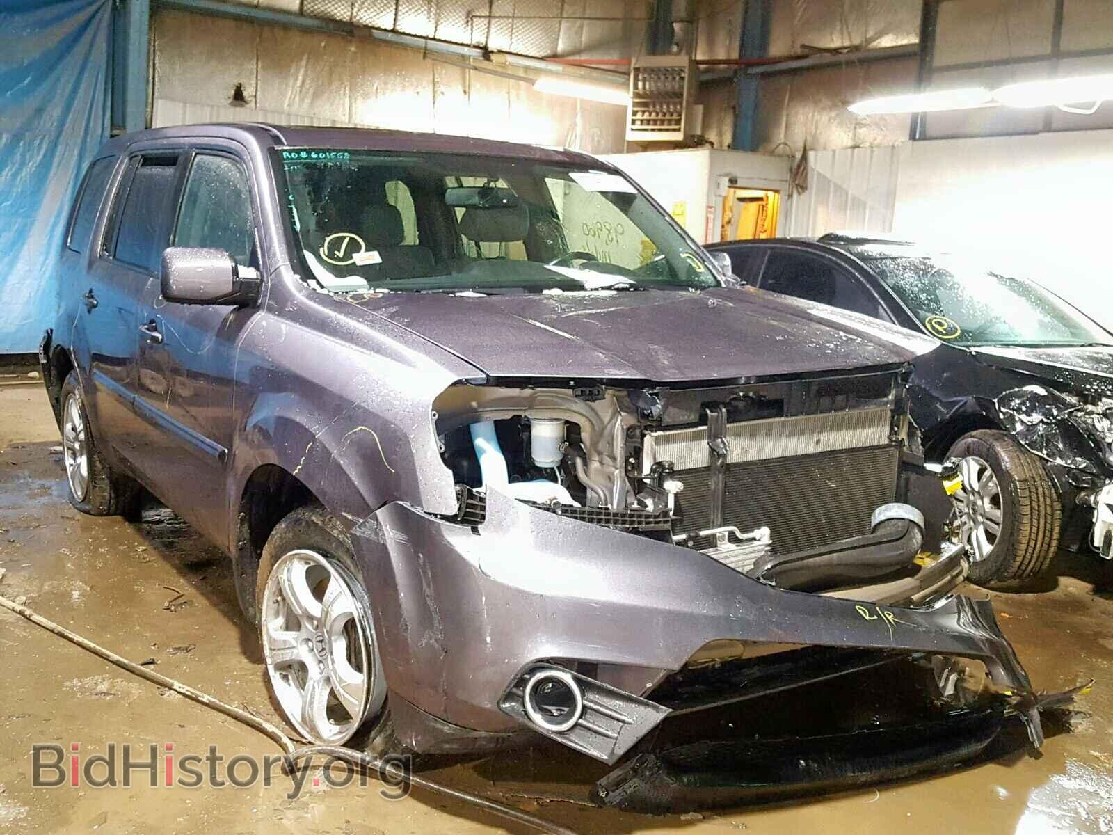 Фотография 5FNYF4H50EB006155 - HONDA PILOT EXL 2014