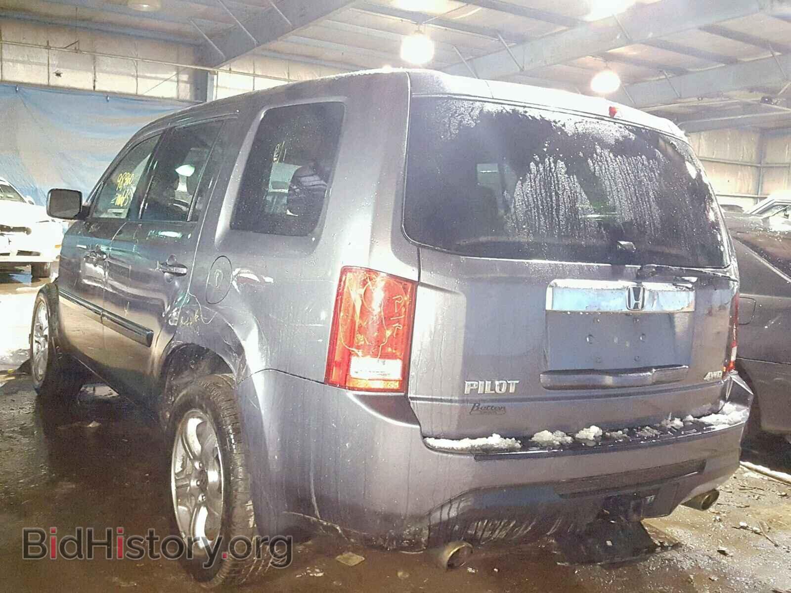 2014 HONDA PILOT EXL - VIN: 5FNYF4H50EB006155 - Фото 3