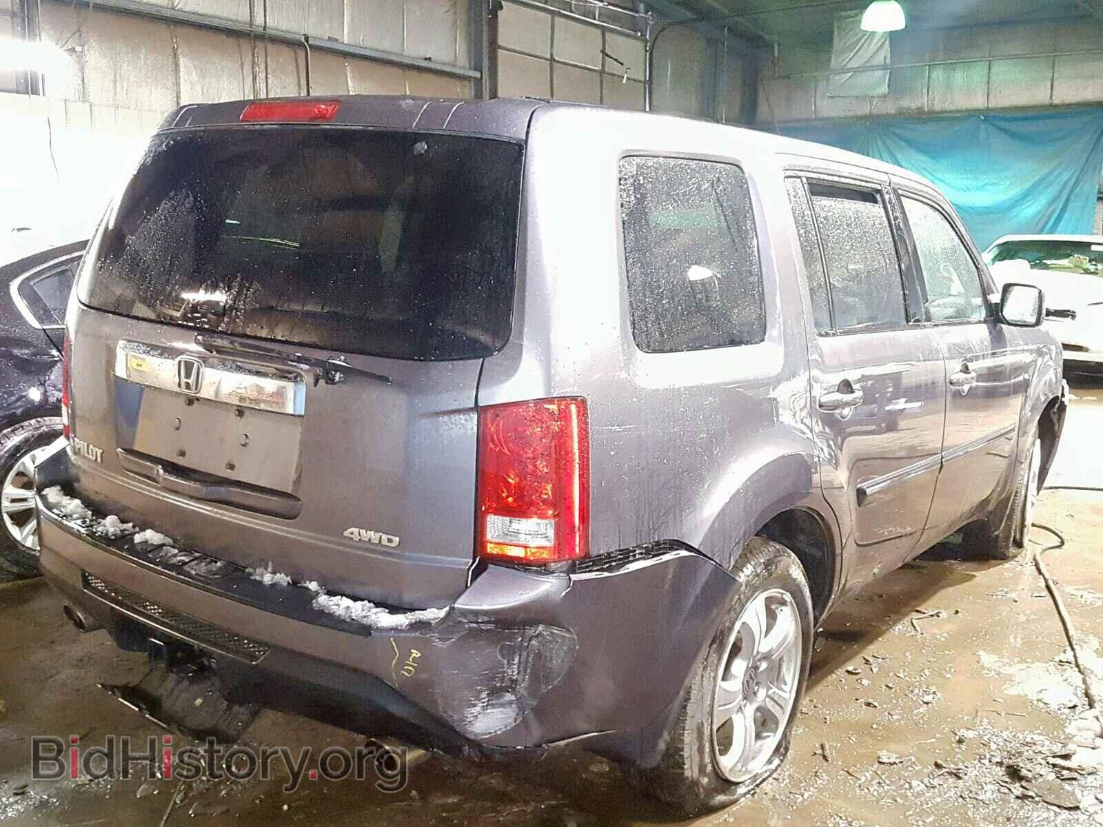 2014 HONDA PILOT EXL - VIN: 5FNYF4H50EB006155 - Фото 4