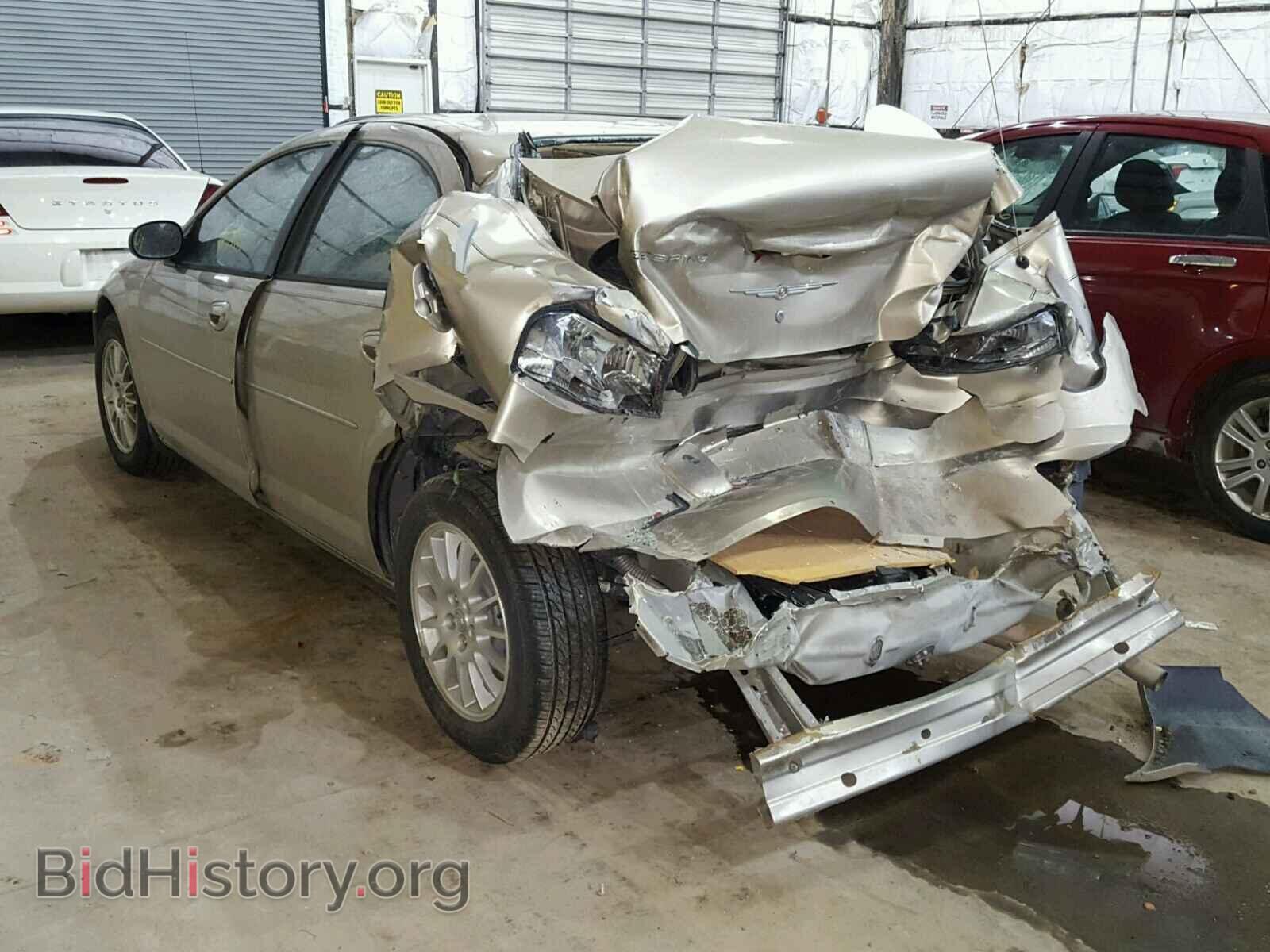 2004 CHRYSLER SEBRING - VIN: 1C3EL46X14N318781 - Фото 3