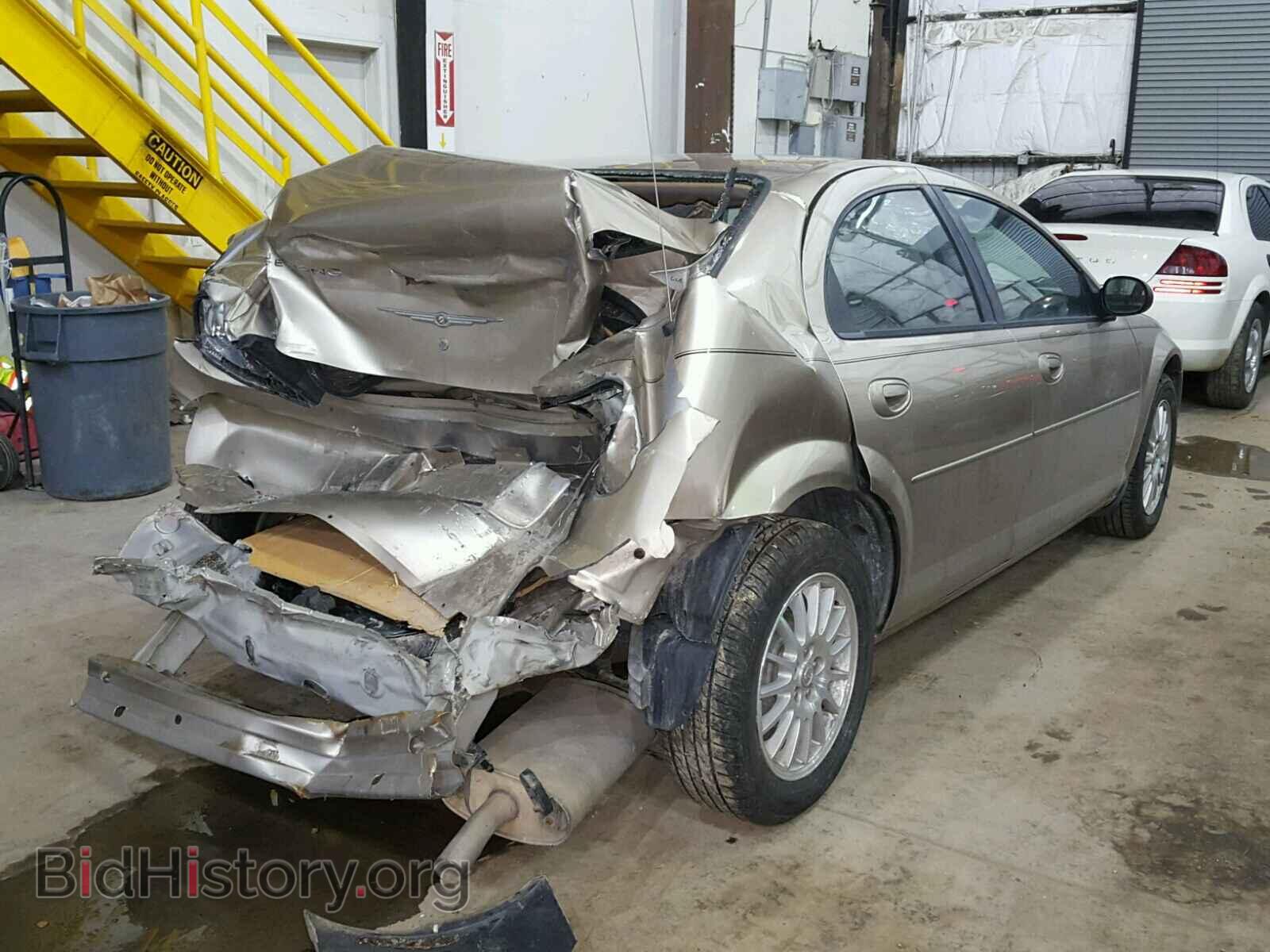 2004 CHRYSLER SEBRING - VIN: 1C3EL46X14N318781 - Фото 4