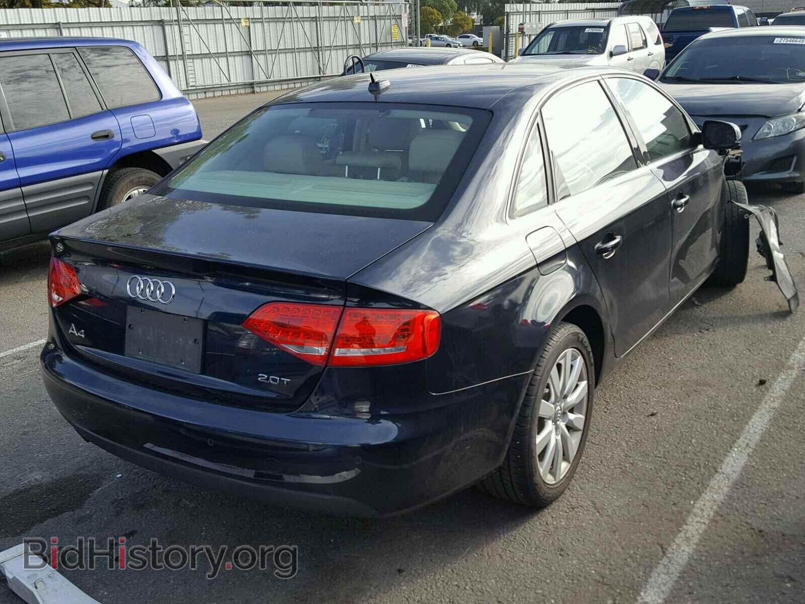 2011 AUDI A4 - VIN: WAUEFAFL2BN029434 - Фото 4
