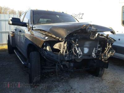 2014 RAM 3500, черный — VIN 3C7WRSCL2EG154832, Copart