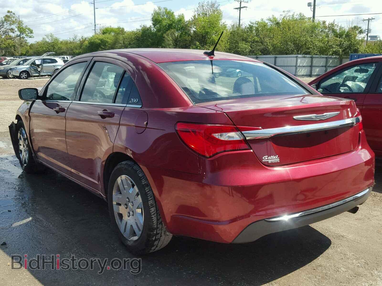 2014 CHRYSLER 200 - VIN: 1C3CCBABXEN176083 - Фото 3