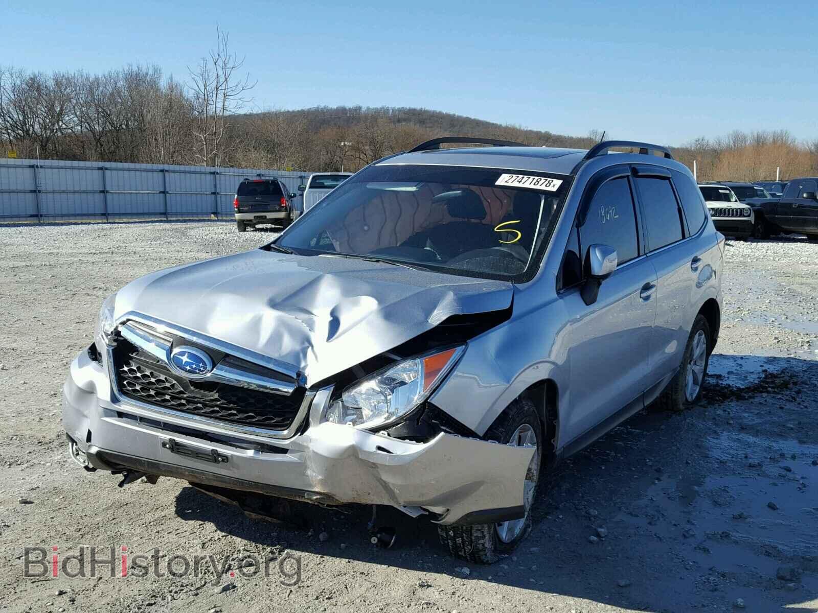 2015 SUBARU FORESTER - VIN: JF2SJAHC7FH554027 - Фото 2
