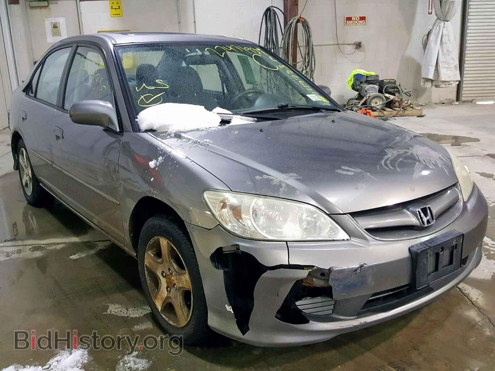 Photo 2HGES26765H618525 - HONDA CIVIC 2005