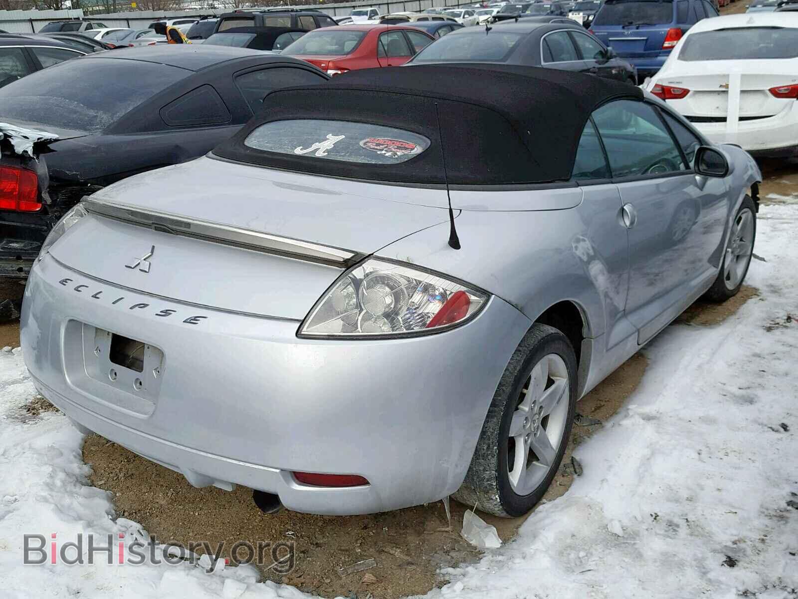 2007 MITSUBISHI ECLIPSE - VIN: 4A3AL25F87E001511 - Фото 4