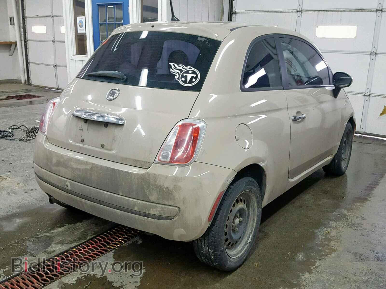 2012 FIAT 500 - VIN: 3C3CFFAR9CT117325 - Фото 4