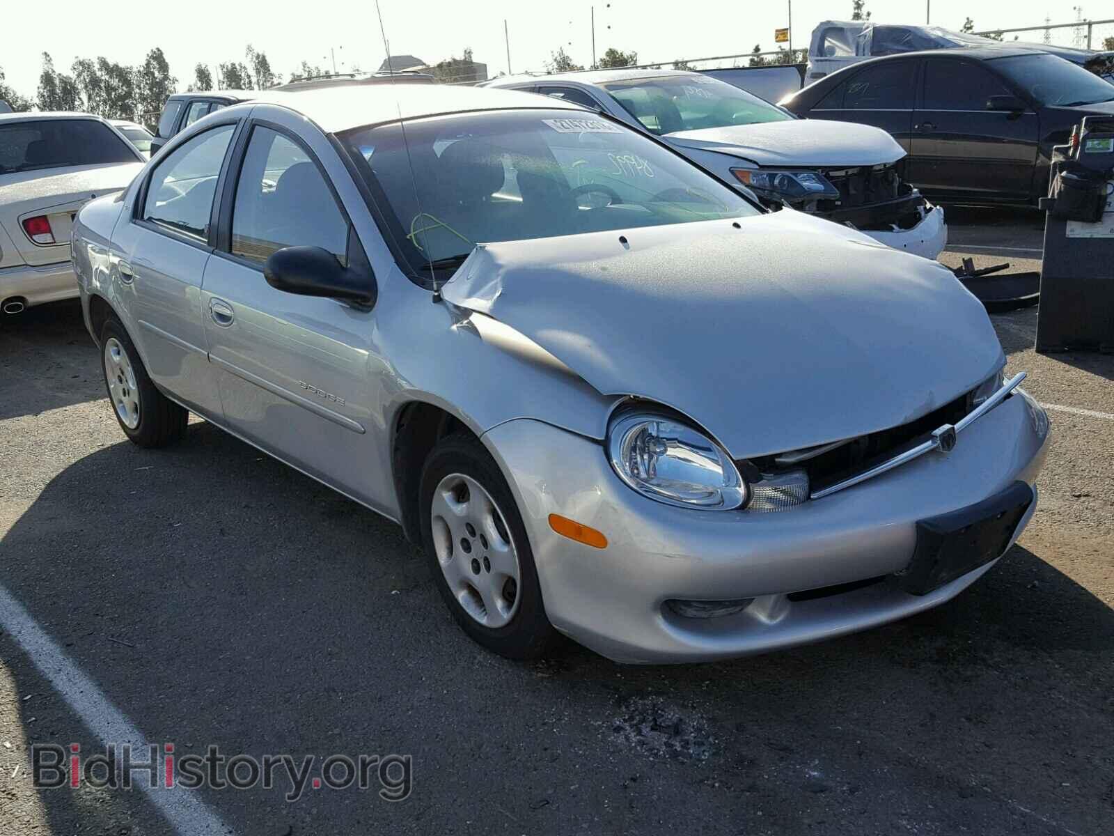 Фотография 1B3ES46C31D197265 - DODGE NEON 2001