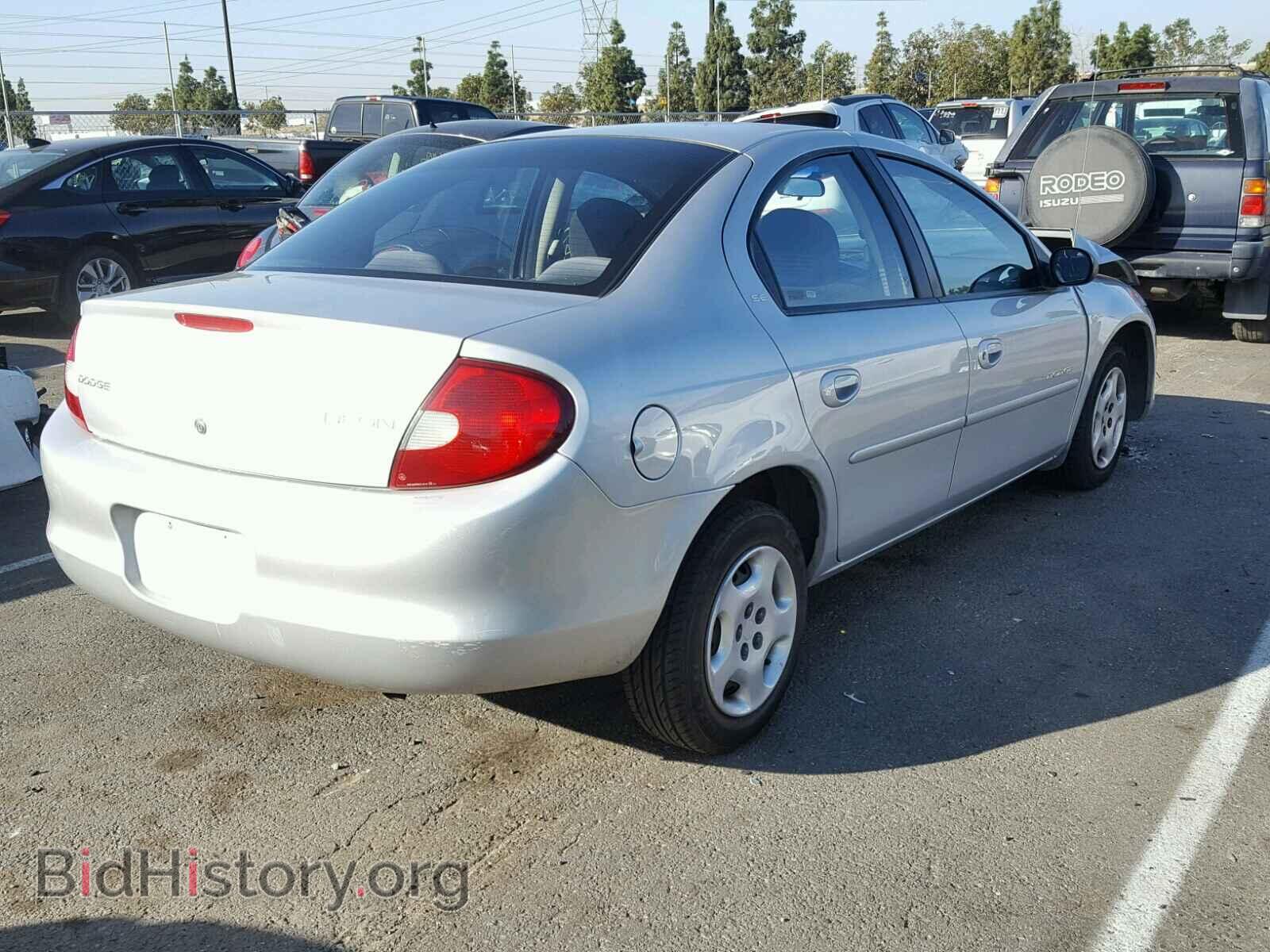 2001 DODGE NEON - VIN: 1B3ES46C31D197265 - Фото 4