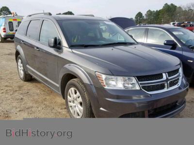 2017 Dodge JOURNEY SE, темно-серый — VIN 3C4PDCAB0HT538460, Copart