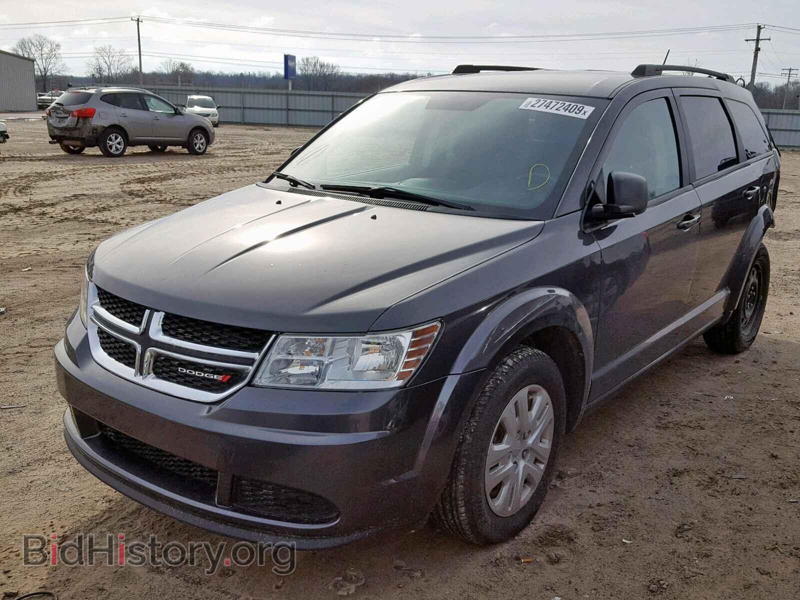2017 DODGE JOURNEY SE - VIN: 3C4PDCAB0HT538460 - Фото 2