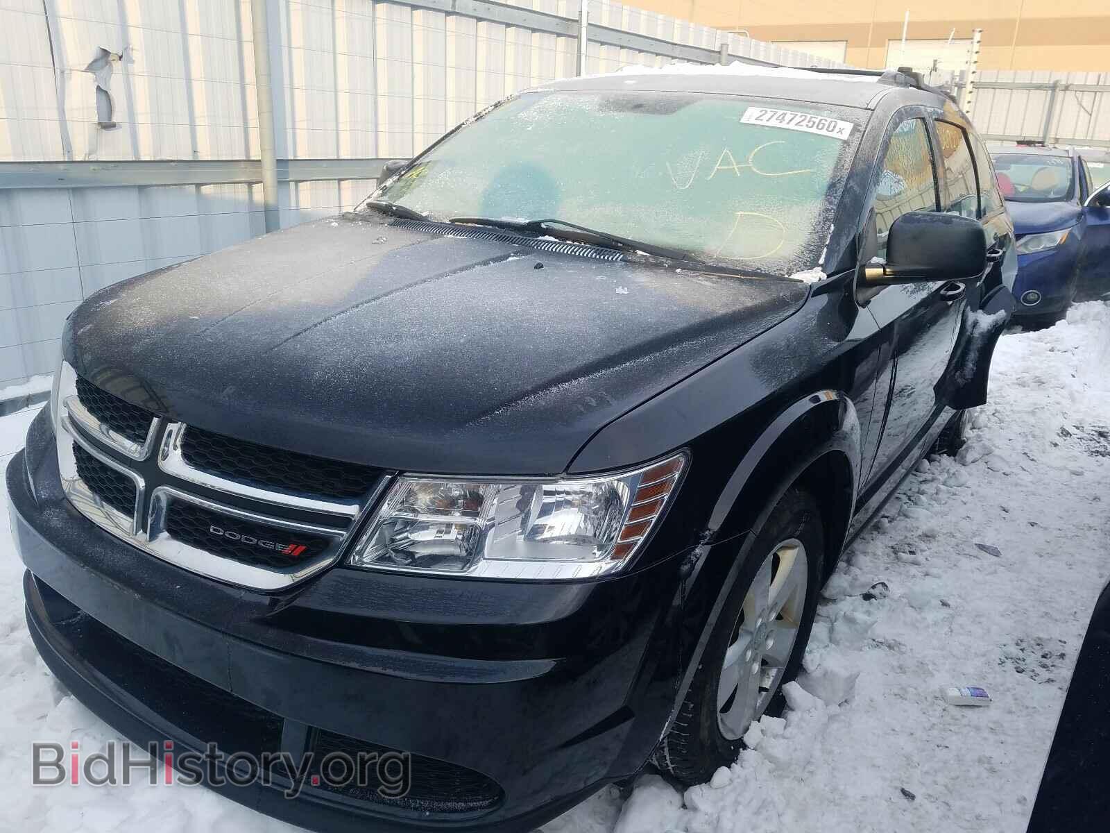 2014 DODGE JOURNEY - VIN: 3C4PDCAB5ET205683 - Фото 2