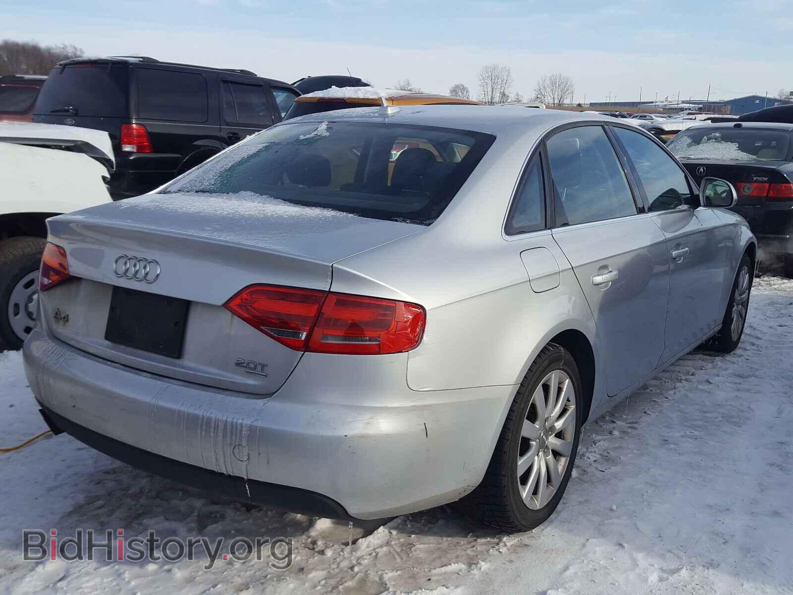 2009 AUDI A4 - VIN: WAUSF78KX9N037639 - Фото 4