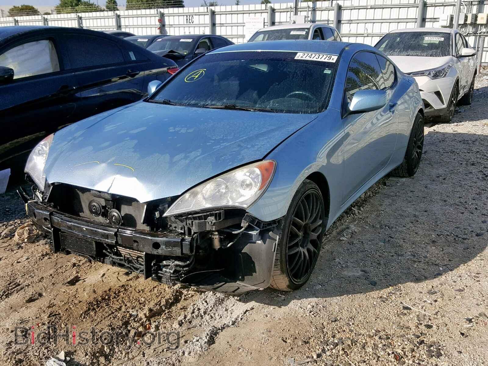 2012 HYUNDAI GENESIS - VIN: KMHHT6KDXCU066271 - Фото 2