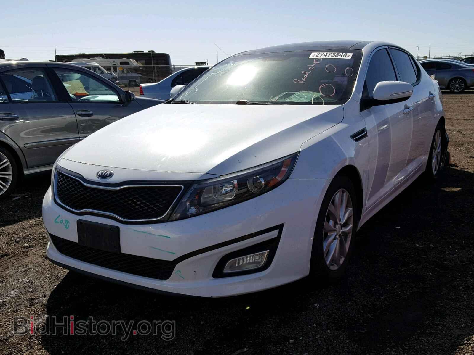 2014 KIA OPTIMA - VIN: 5XXGN4A72EG307825 - Фото 2