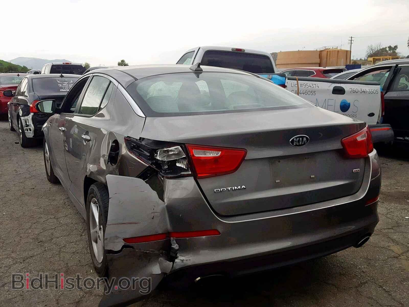 2015 KIA OPTIMA - VIN: 5XXGM4A74FG370350 - Фото 3