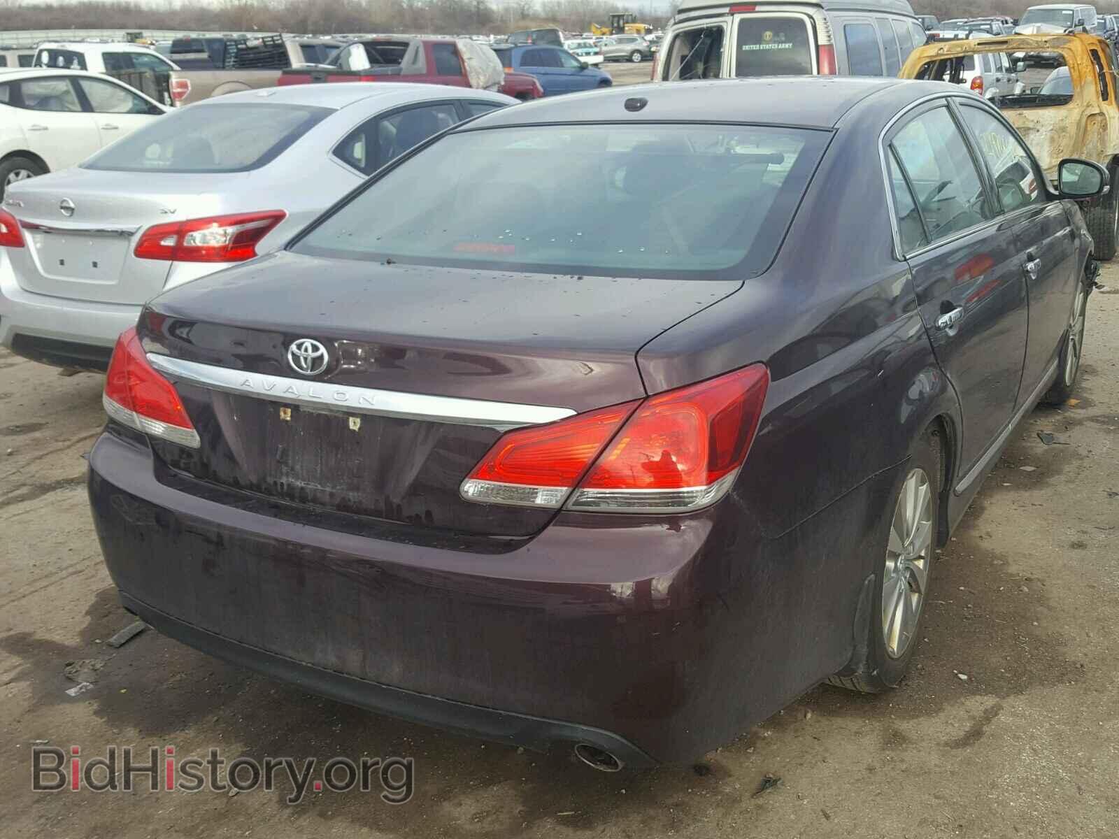 2011 TOYOTA AVALON - VIN: 4T1BK3DB8BU434948 - Фото 4