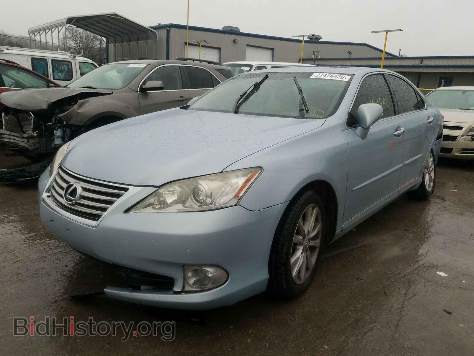 2010 LEXUS ES350 - VIN: JTHBK1EG9A2369832 - Фото 2