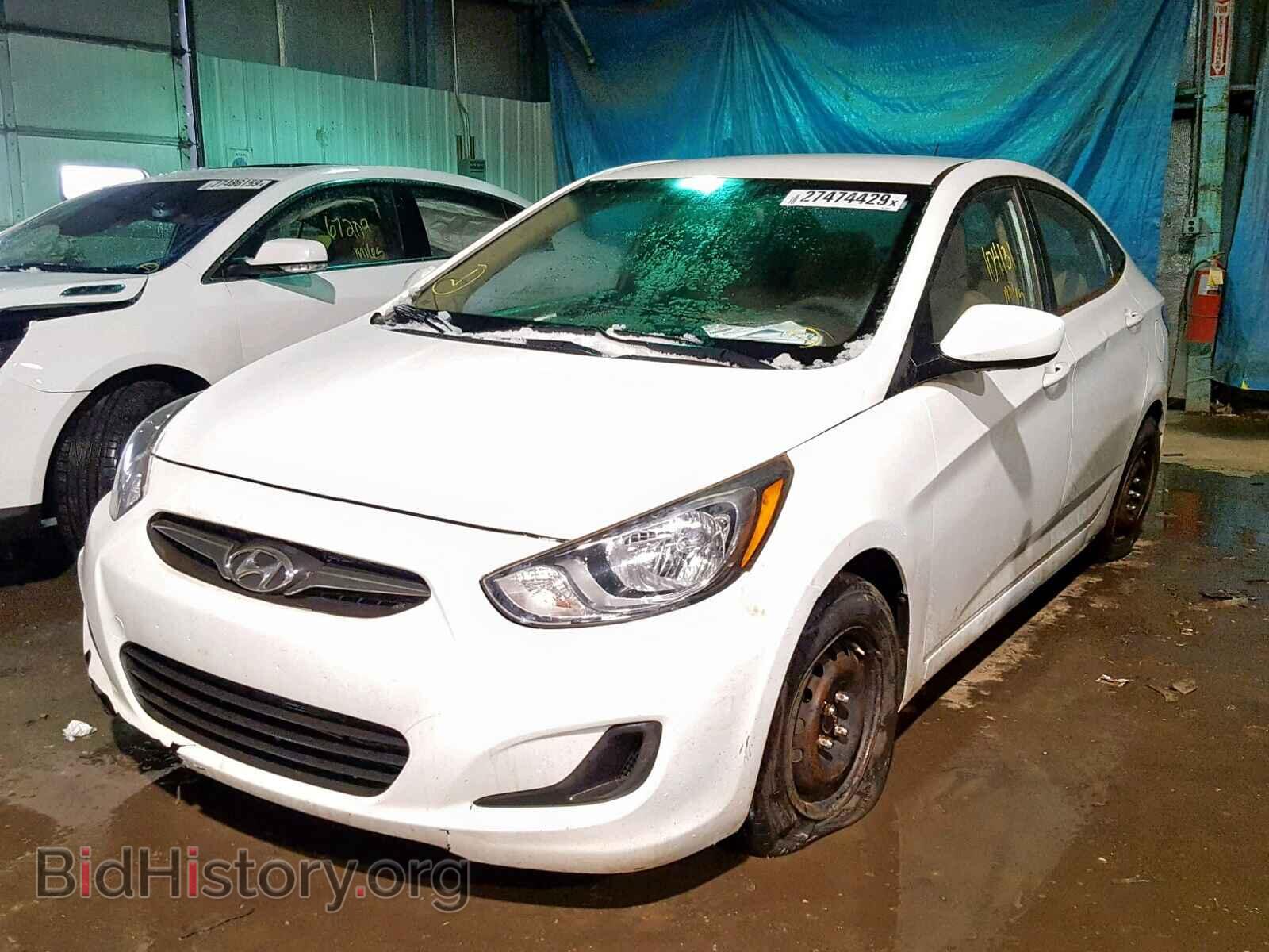 2013 HYUNDAI ACCENT - VIN: KMHCT4AE4DU533209 - Фото 2