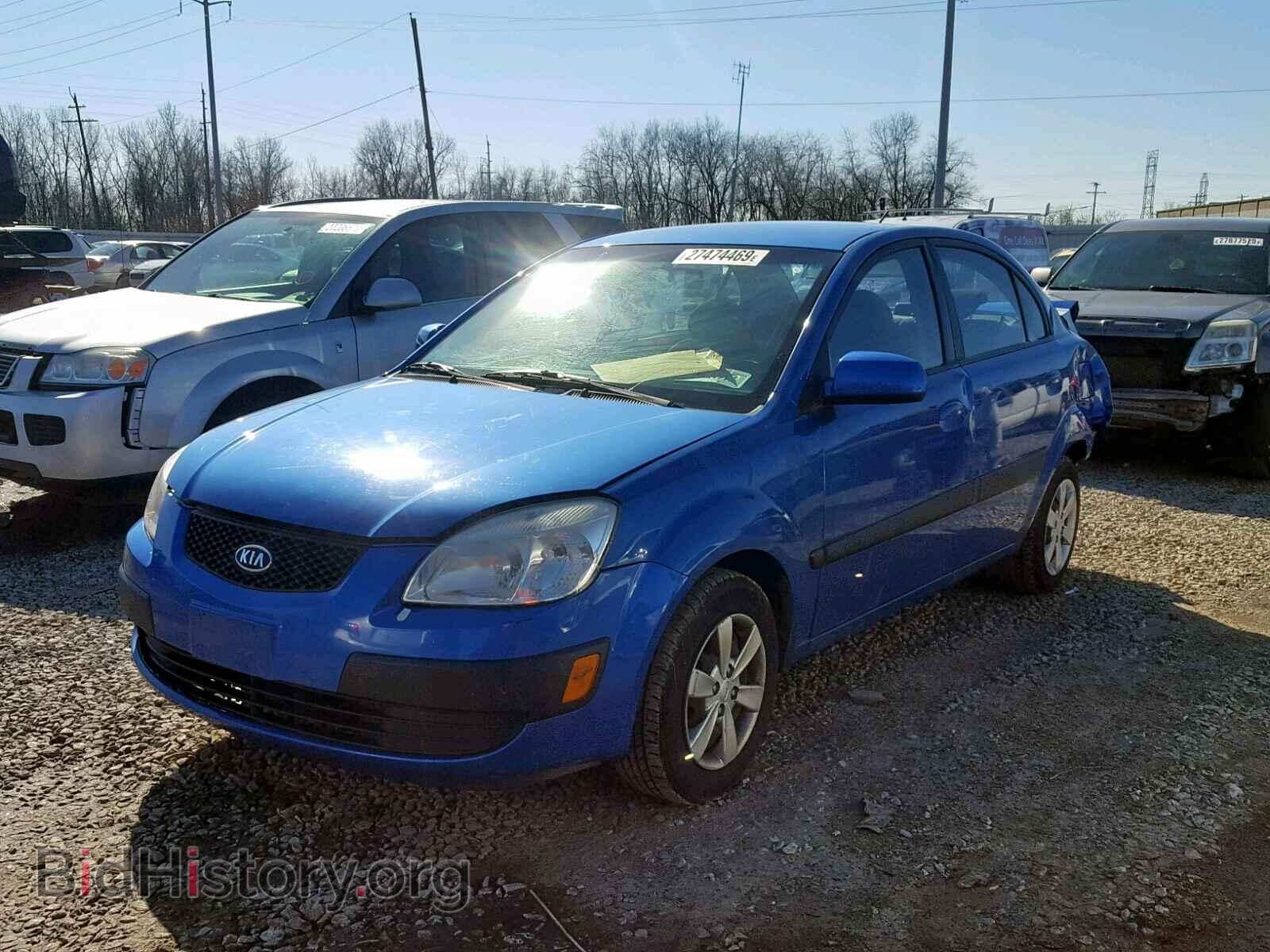 2008 KIA RIO BASE - VIN: KNADE123X86367493 - Фото 2