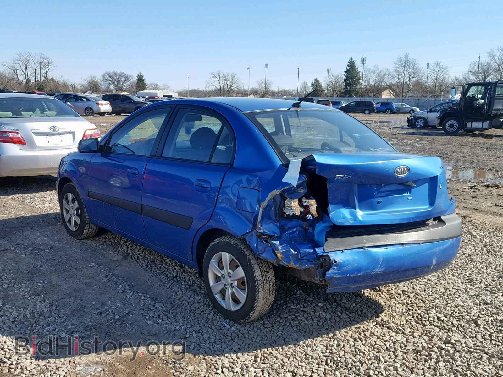 2008 KIA RIO BASE - VIN: KNADE123X86367493 - Фото 3