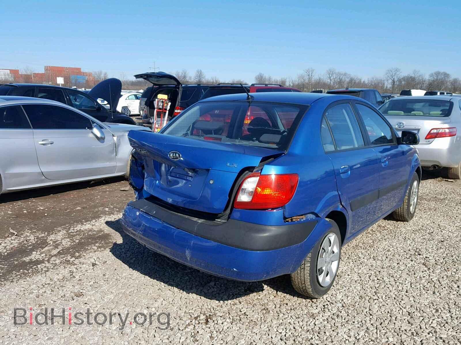 2008 KIA RIO BASE - VIN: KNADE123X86367493 - Фото 4