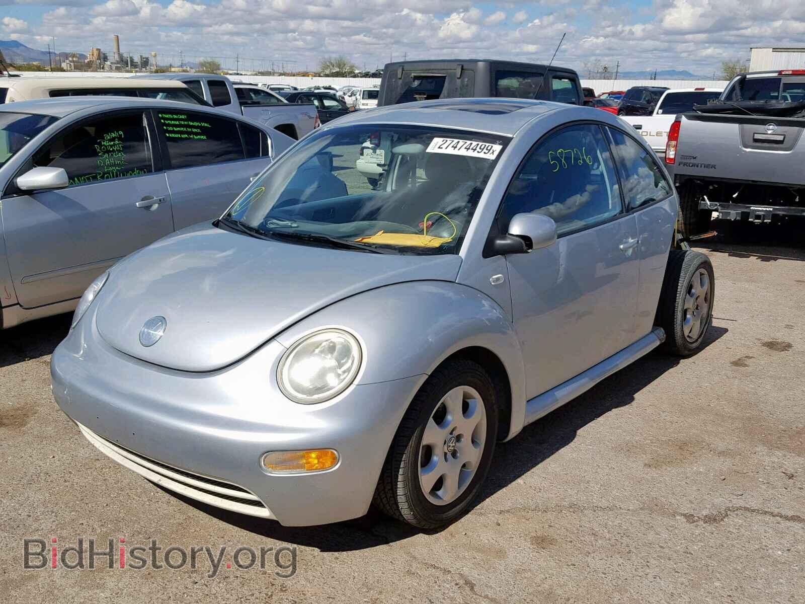 2003 VOLKSWAGEN BEETLE - VIN: 3VWCK21C13M425737 - Фото 2