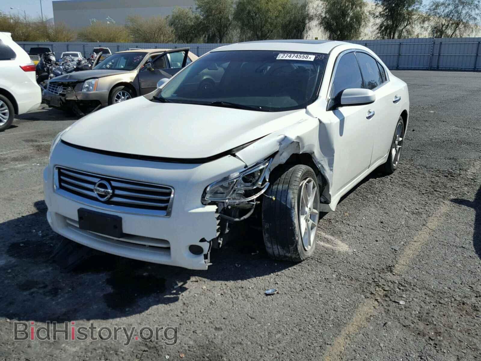 2014 NISSAN MAXIMA S - VIN: 1N4AA5APXEC433542 - Фото 2