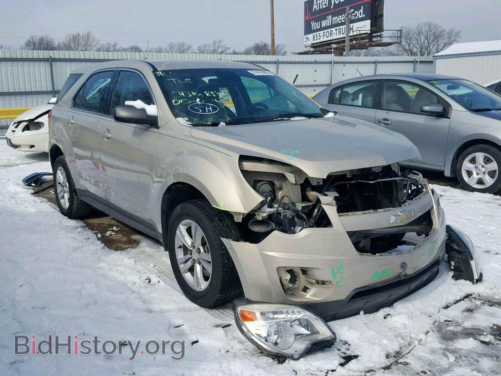 Photo 2GNALBEK1C6377764 - CHEVROLET EQUINOX LS 2012