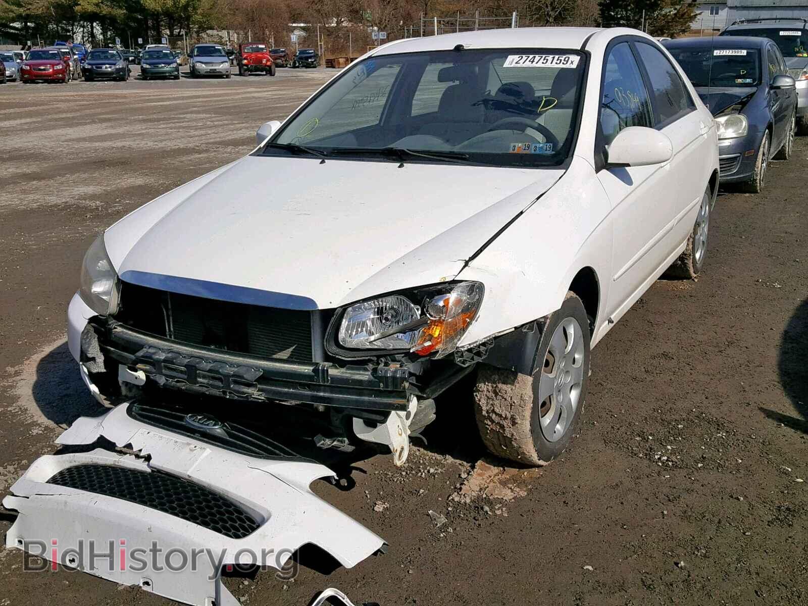 2009 KIA SPECTRA EX - VIN: KNAFE222995665949 - Фото 2