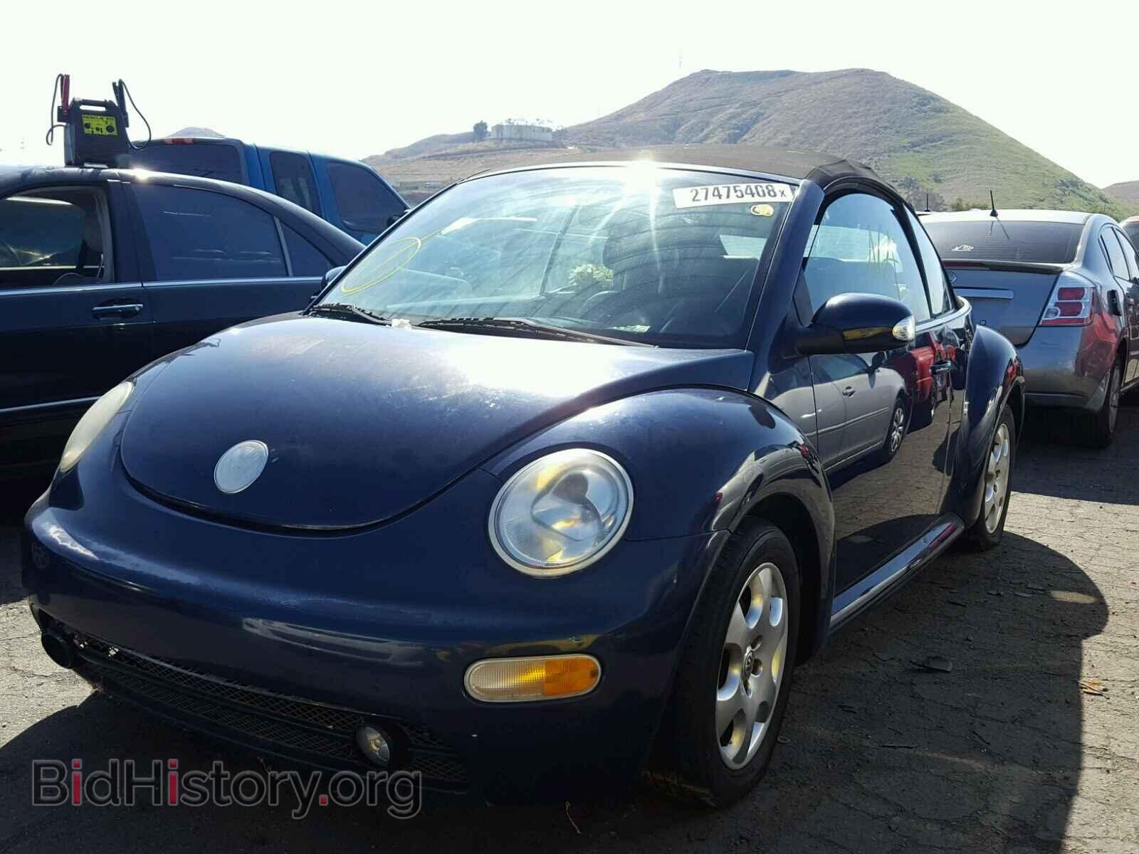 2003 VOLKSWAGEN BEETLE - VIN: 3VWCK21Y13M303729 - Фото 2