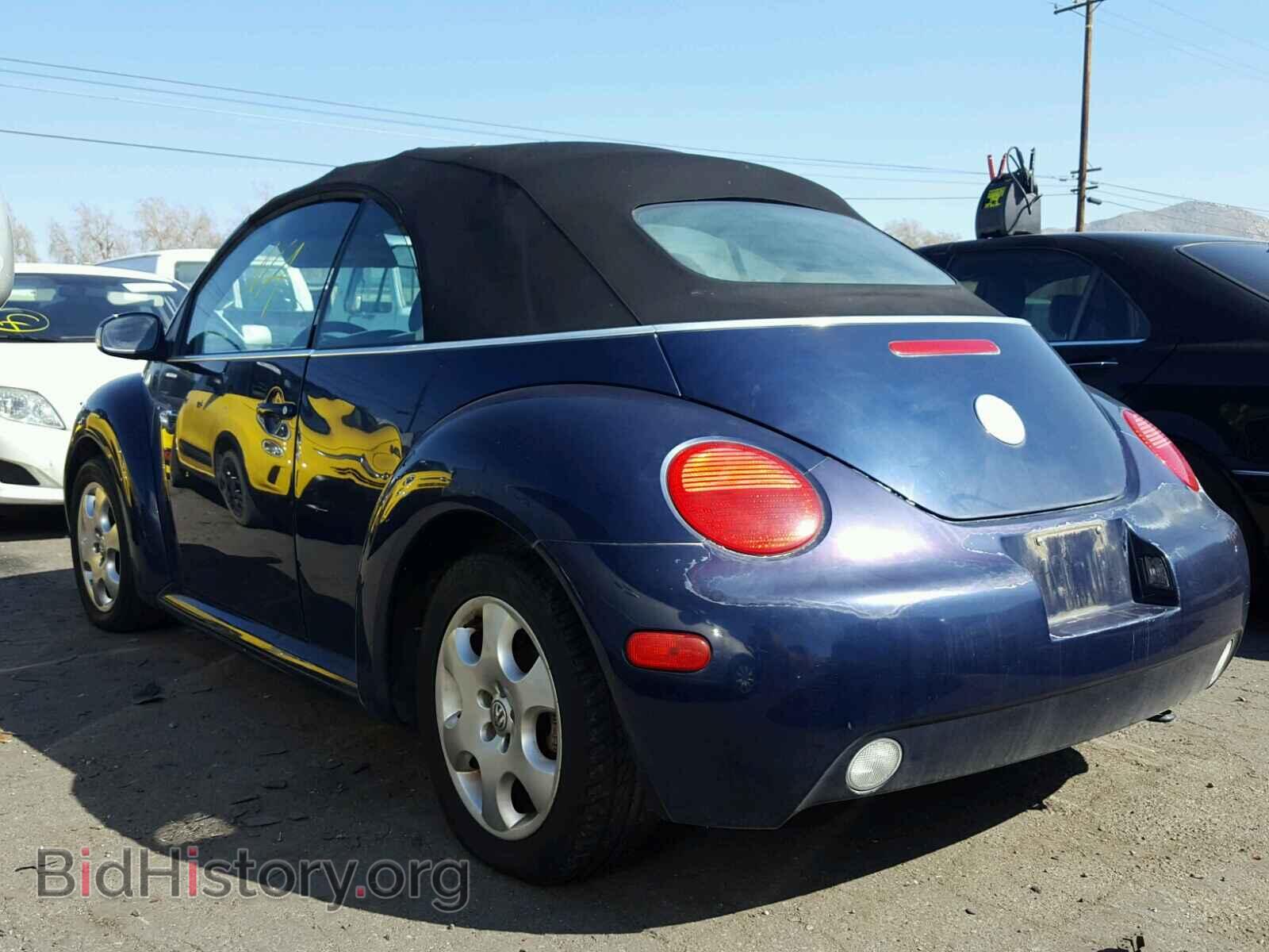 2003 VOLKSWAGEN BEETLE - VIN: 3VWCK21Y13M303729 - Фото 3
