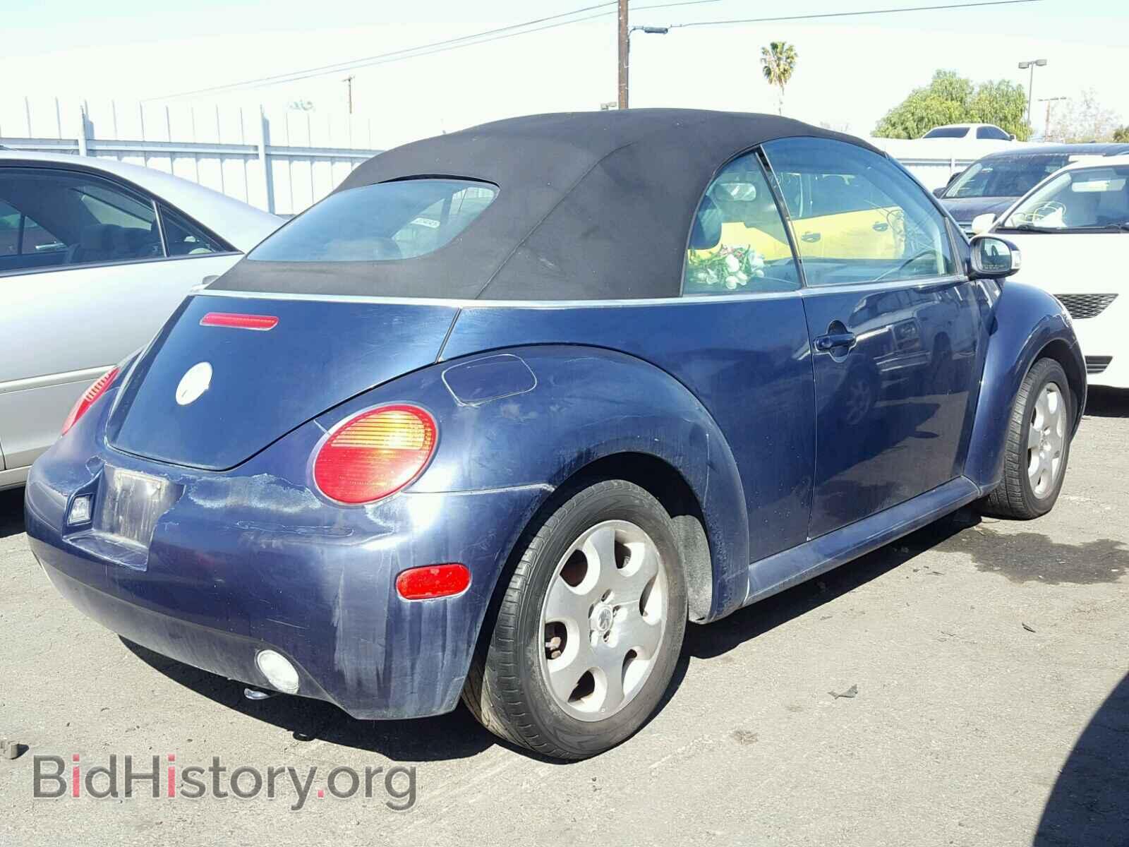 2003 VOLKSWAGEN BEETLE - VIN: 3VWCK21Y13M303729 - Фото 4
