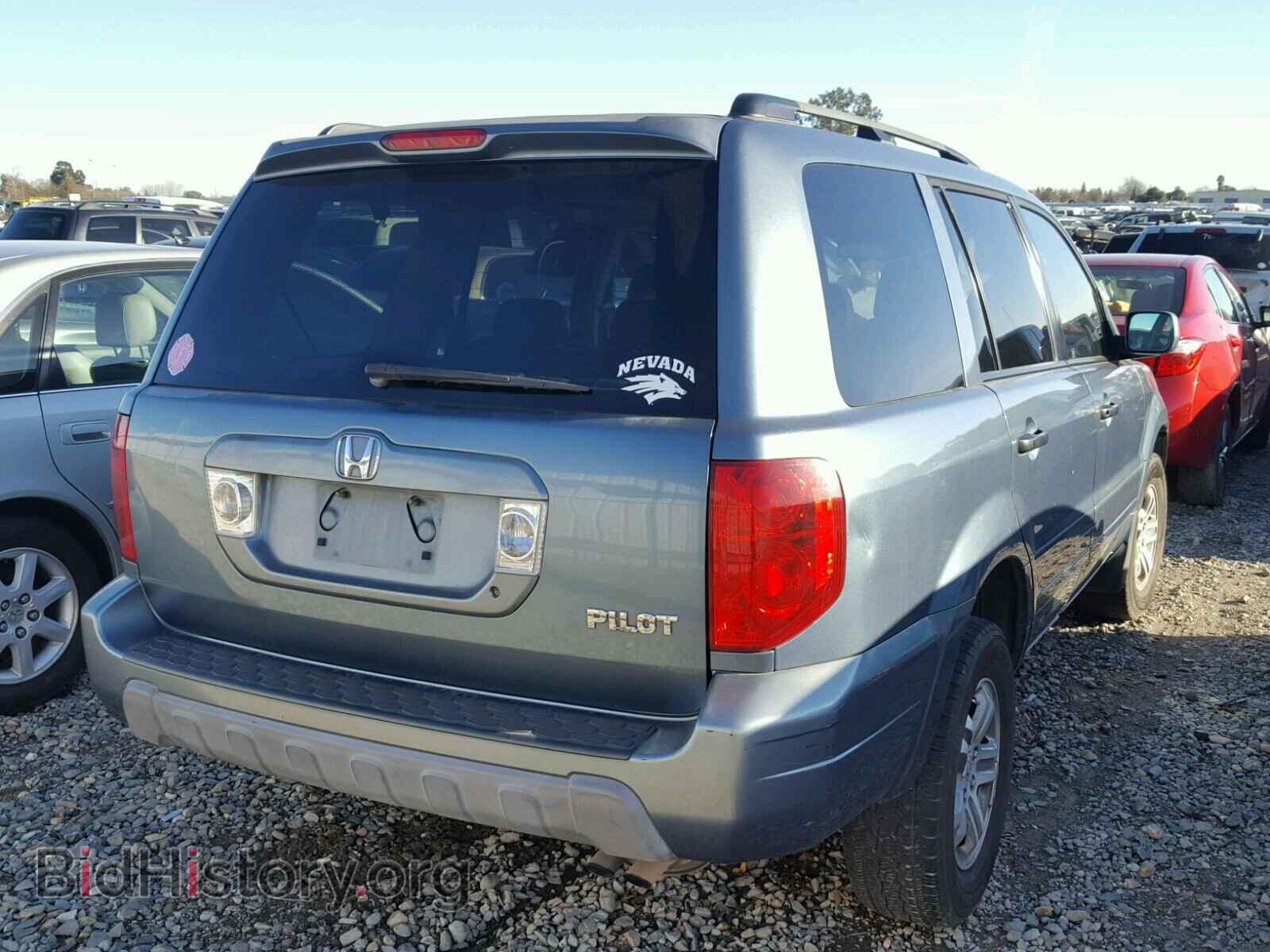 2005 HONDA PILOT - VIN: 2HKYF18515H554021 - Фото 4