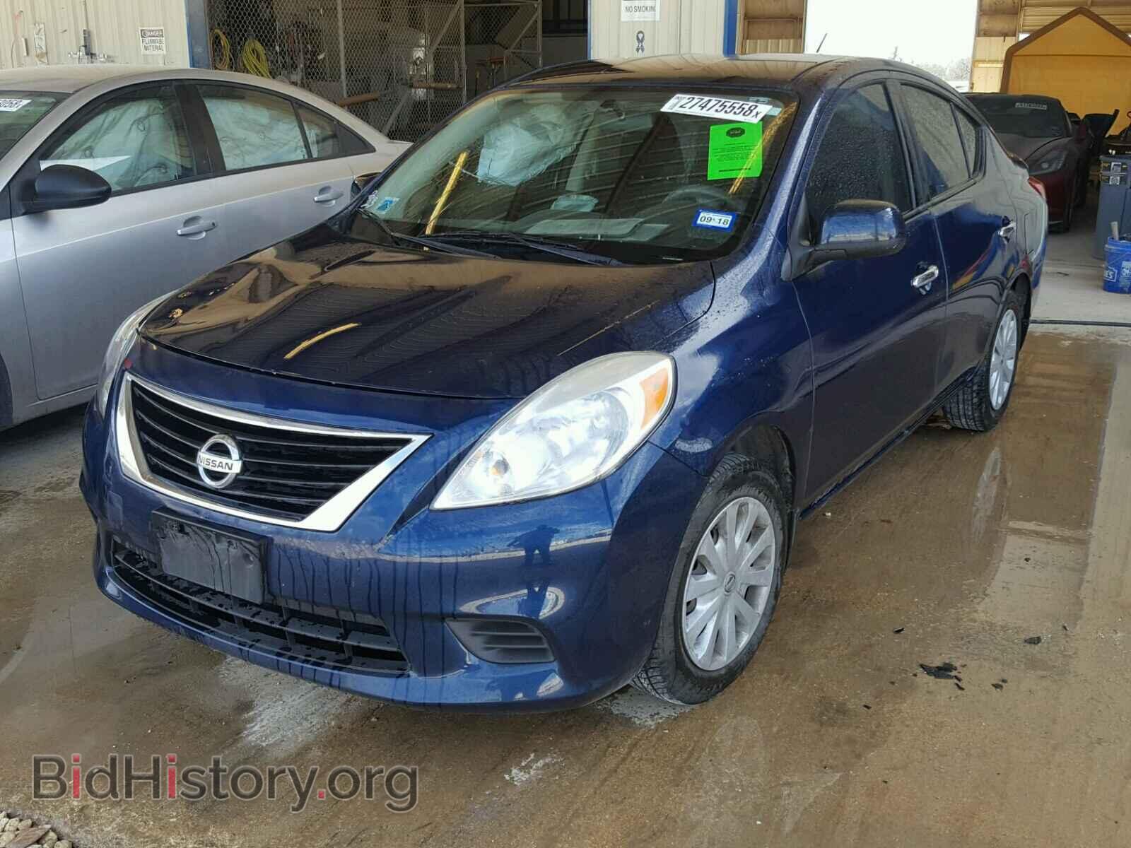 2012 NISSAN VERSA - VIN: 3N1CN7AP9CL926622 - Фото 2