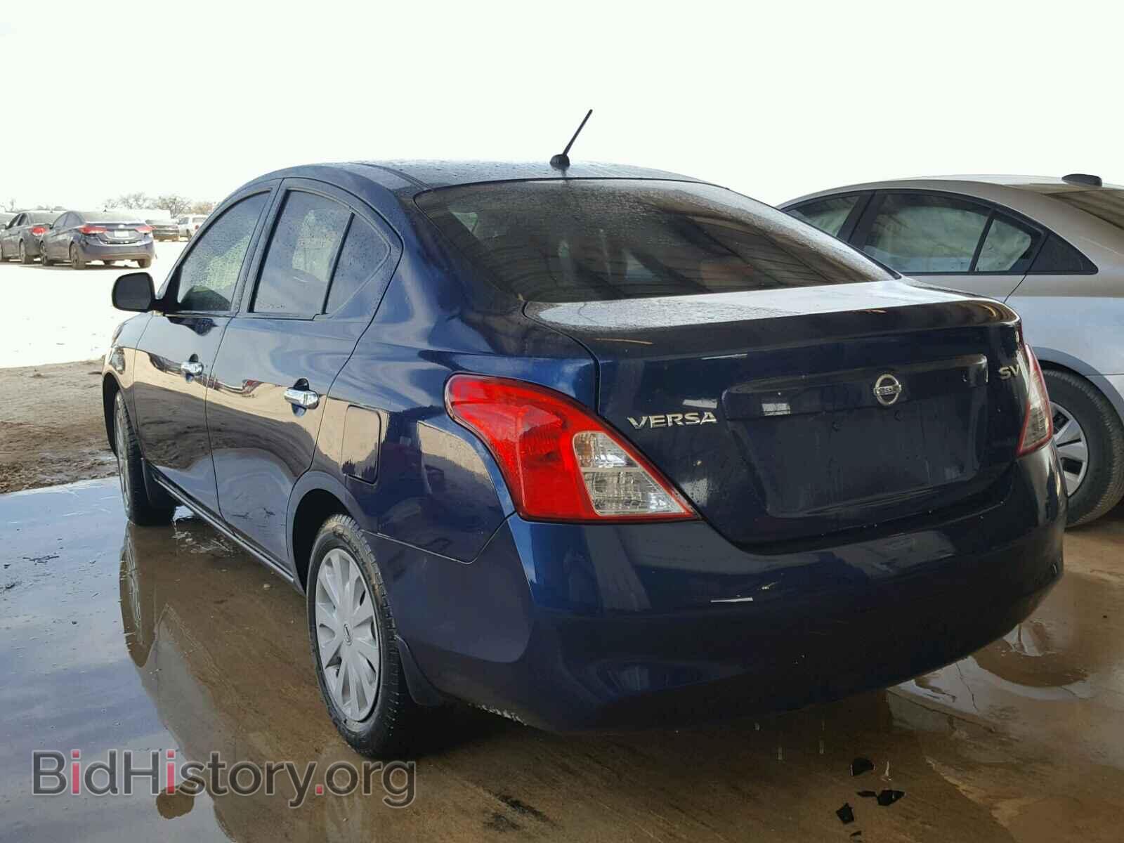 2012 NISSAN VERSA - VIN: 3N1CN7AP9CL926622 - Фото 3