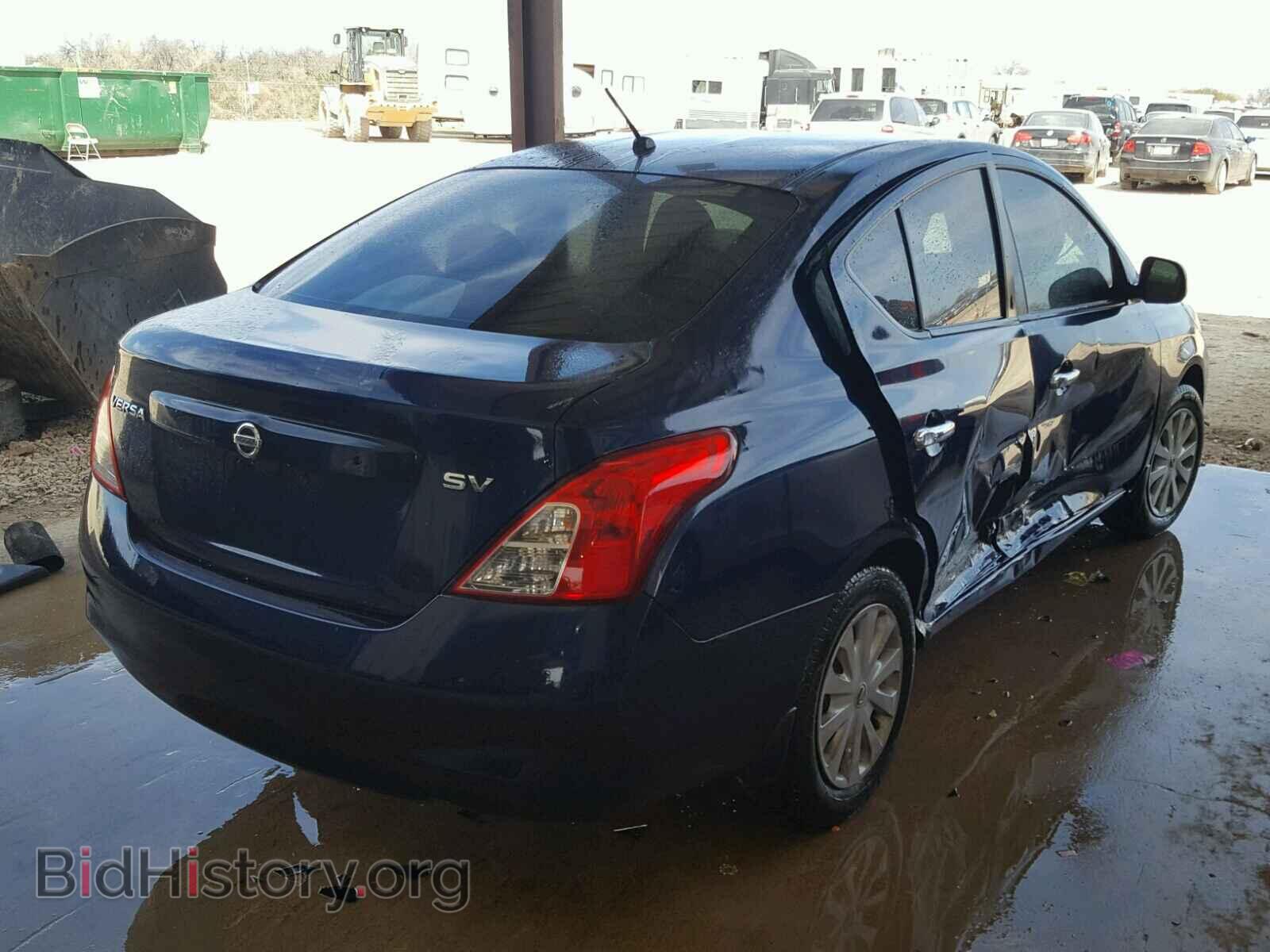 2012 NISSAN VERSA - VIN: 3N1CN7AP9CL926622 - Фото 4