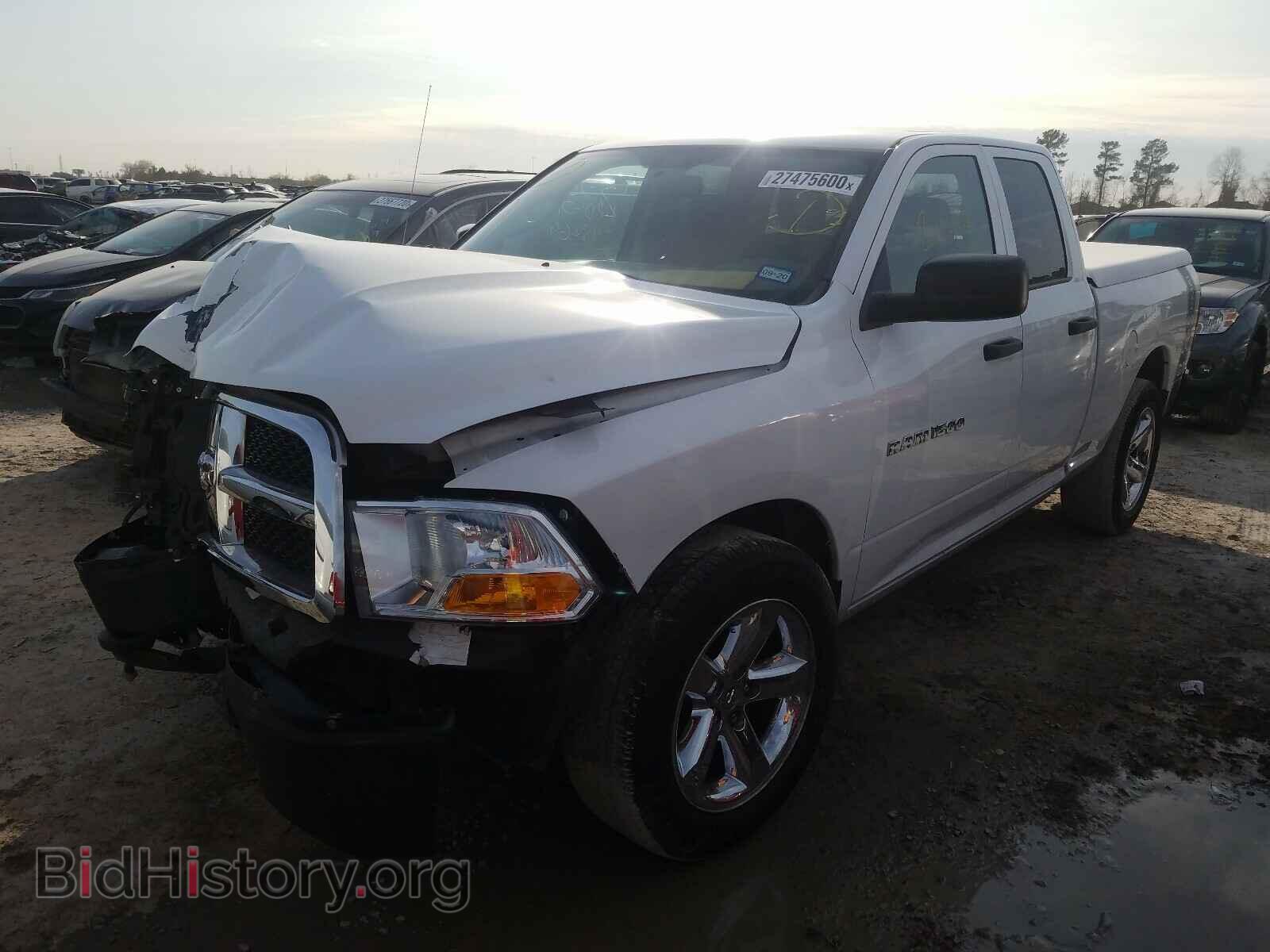 2012 DODGE RAM 1500 S - VIN: 1C6RD7FP6CS197281 - Фото 2